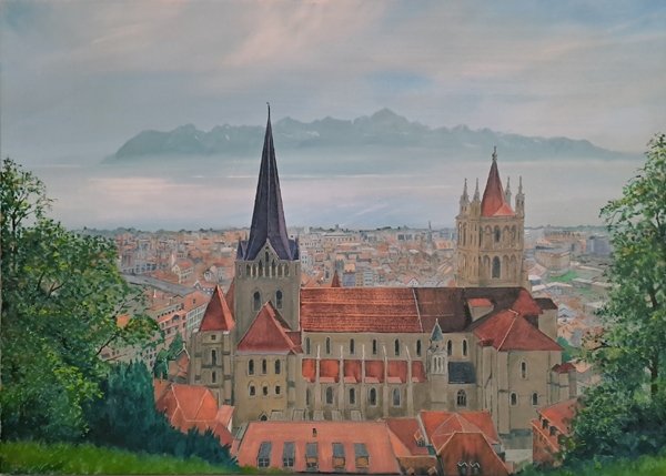 Ted Toms - Lausanne Cathedral